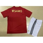 S.L. Benfica Fodboldtrøjer Børn Hjemmebanesæt 2020/21 Kort ærmer